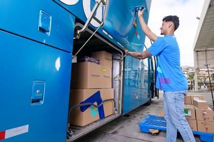 Ônibus rodoviário oferece maior segurança no transporte de cargas fracionadas