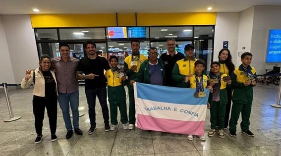 Delegação do Espírito Santo conquista 31 medalhas no Pan-Americano de karatê