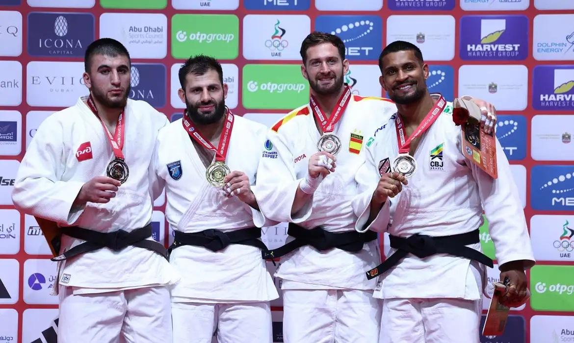 Judô: Leonardo Gonçalves leva bronze no Grand Slam de Abu Dhabi