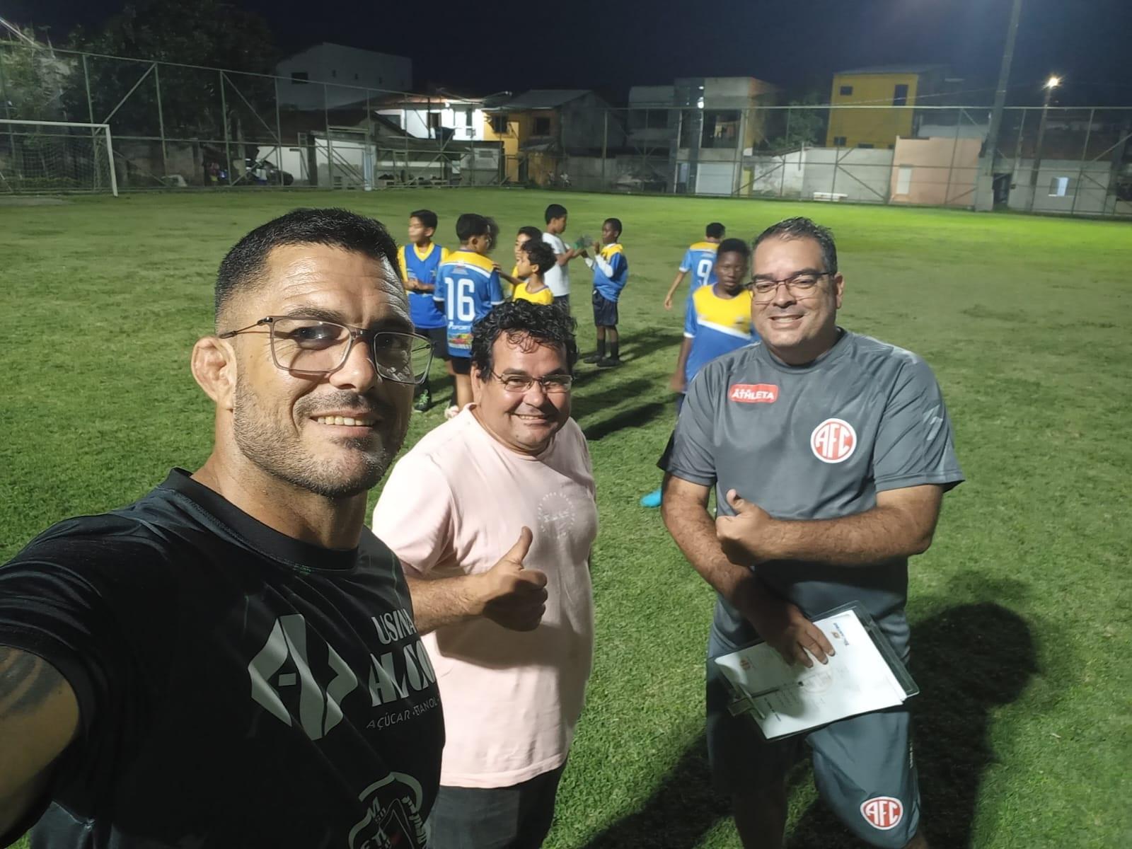 Prefeitura de Conceição da Barra, no ES, reforça compromisso com o esporte em avaliação técnica do América-RJ