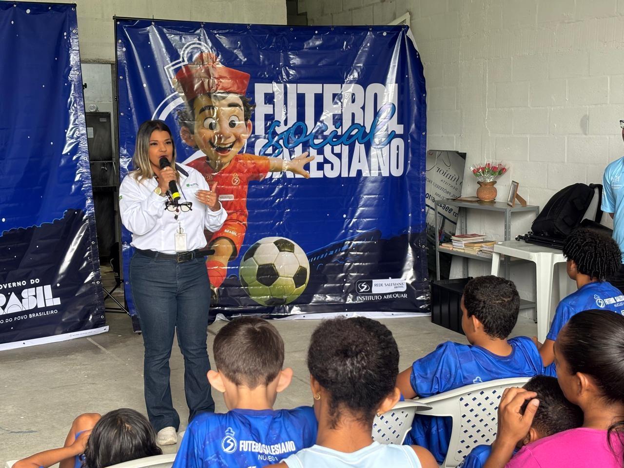 Futebol Social Salesiano é lançado em comunidades de Linhares