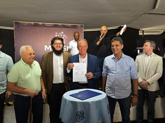 Governo do Espírito Santo firma convênio para implantação de polo industrial em Cachoeiro de Itapemirim