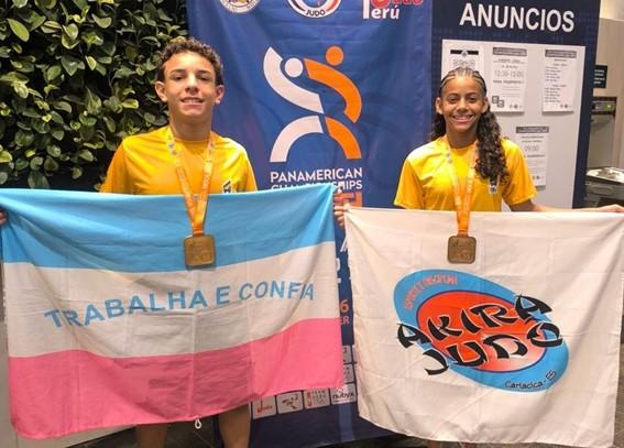 Atletas do Espírito Santo sagraram-se campeões pan-americanos sub-15 de judô