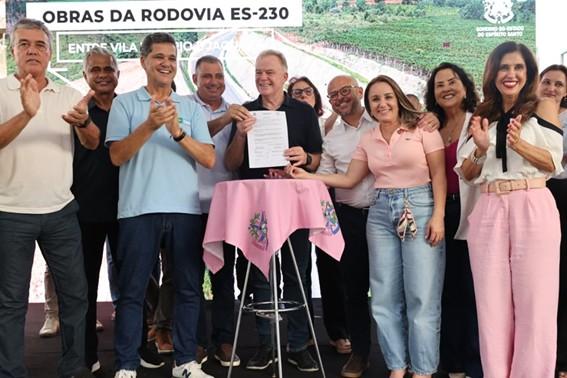 Governo do Espírito Santo entrega obras de infraestrutura urbana, educação e lazer em Vila Valério