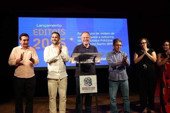 Governo do Espírito Santo lança Editais da Cultura 2025 com investimento recorde superior a R$ 34 milhões
