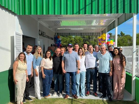 Governo do Espírito Santo inaugura CMEI e anuncia pacote de investimentos em Montanha