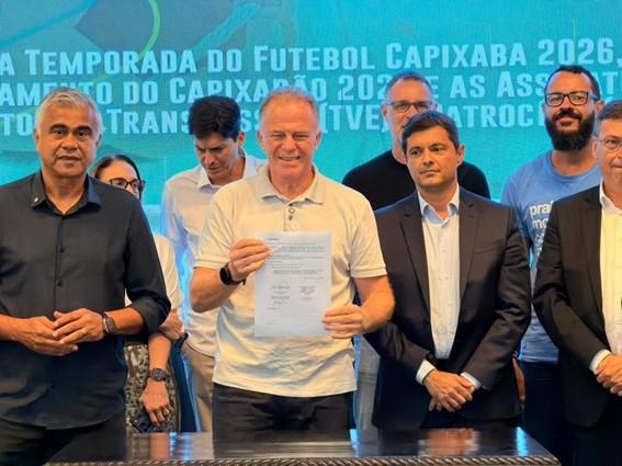 Casagrande anuncia maior investimento público da história do futebol do Espírito Santo no lançamento do Capixabão 2026