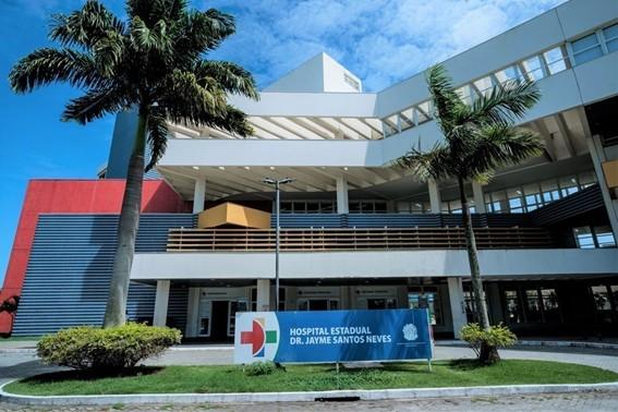 Hospital Estadual Dr. Jayme Santos Neves é considerado um dos melhores hospitais do Brasil
