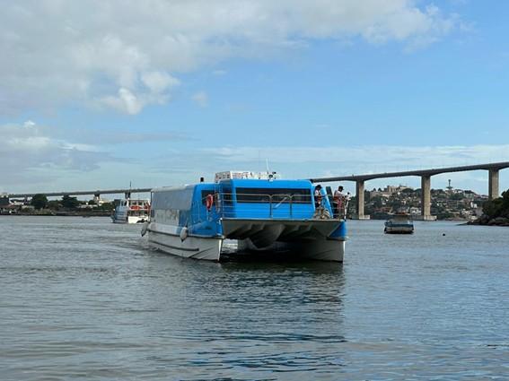 Embarcação Forno Grande entra em operação no Sistema Aquaviário no ES