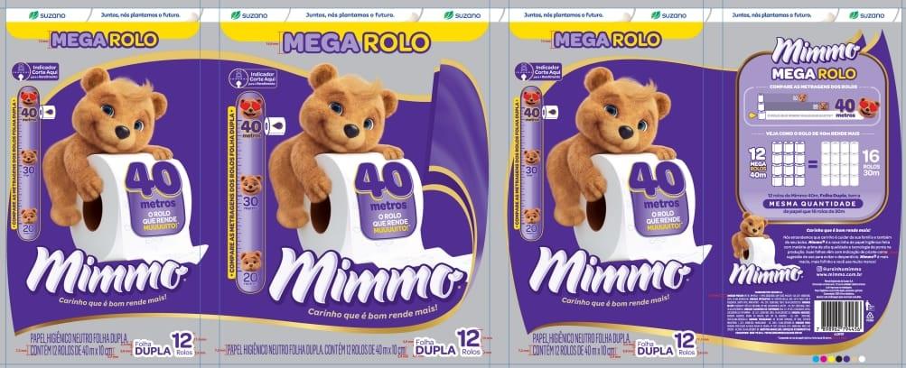 Fábrica de papéis higiênicos da Suzano desenvolve em Aracruz embalagem do Mimmo exclusiva para atacarejo