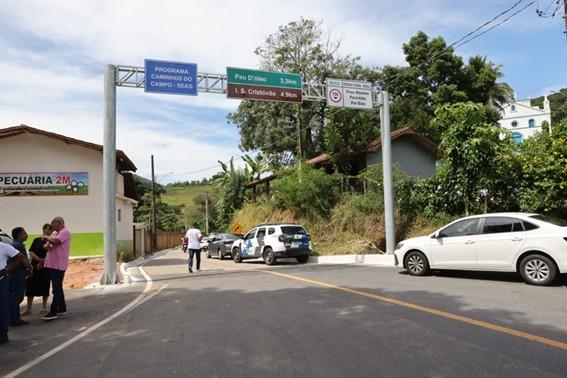 Governo do Espírito Santo inaugura pavimentação rural e autoriza novos investimentos em Guarapari