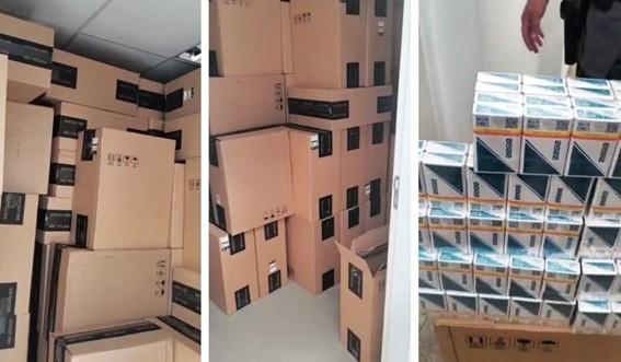 Sefaz autua em mais de R$ 400 mil e apreende 112,5 mil maços de cigarros sem nota fiscal no Espírito Santo