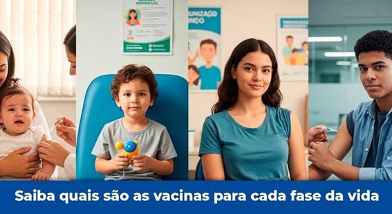 Saiba quais são as vacinas para cada fase da vida