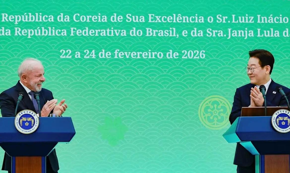 Em Seul, Lula anuncia acordos comerciais com a Coreia do Sul