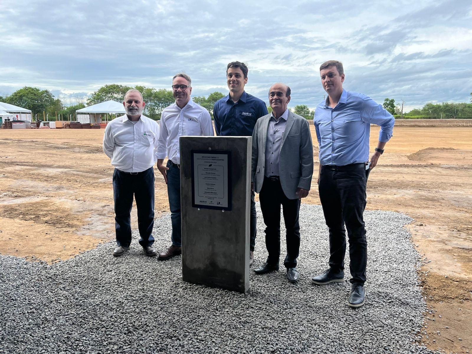 Adufértil inicia construção de unidade de fertilizantes em Aracruz com investimento de R$ 90 milhões