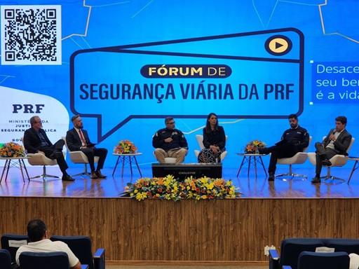 Viação Águia Branca compartilha experiência em segurança viária no 2º Fórum da PRF, em Brasília