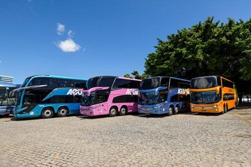 Viação Águia Branca conta com ônibus especiais e reforça a experiência do cliente com cultura, parcerias e memórias