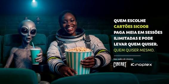 Sicoob estreia no circuito nacional de cinema e expande jornada de experiência para cooperados