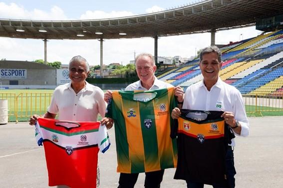 Governo do Espírito Santo realiza cerimônia de entrega de uniformes da Copa Sesport