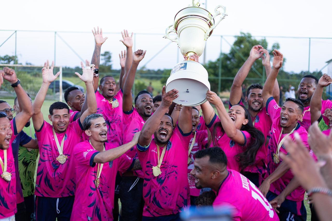 Santana Rita faz história e conquista Campeonato Municipal de Futebol em Braço do Rio, em Conceição da Barra, ES