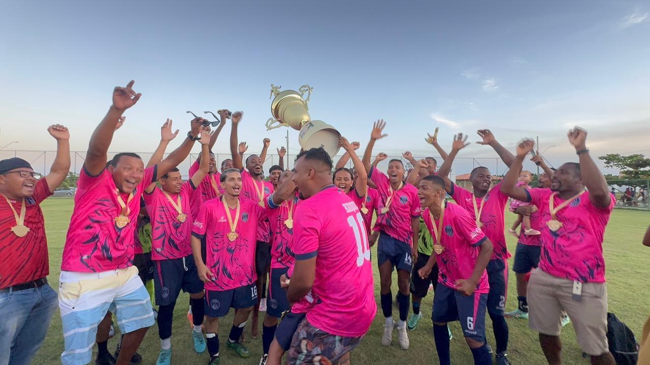 Santana Rita faz história e conquista Campeonato Municipal de Futebol em Braço do Rio, em Conceição da Barra, ES