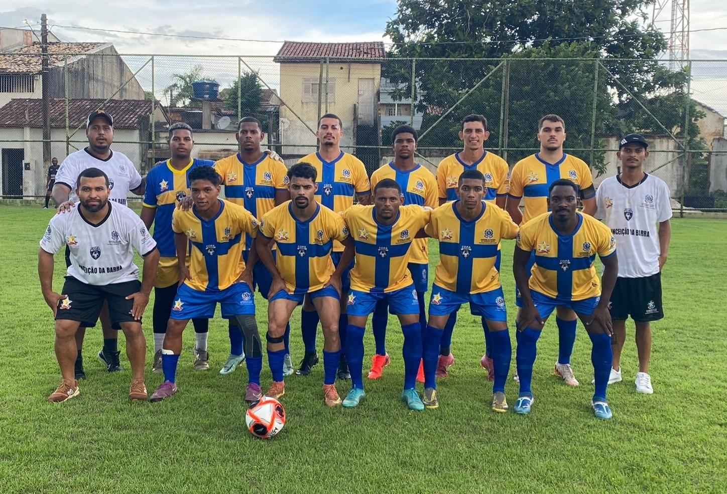 Seleção de Conceição da Barra, estreia na Copa Prodnorte e Copa Sesport e goleia Ponto Belo, ES