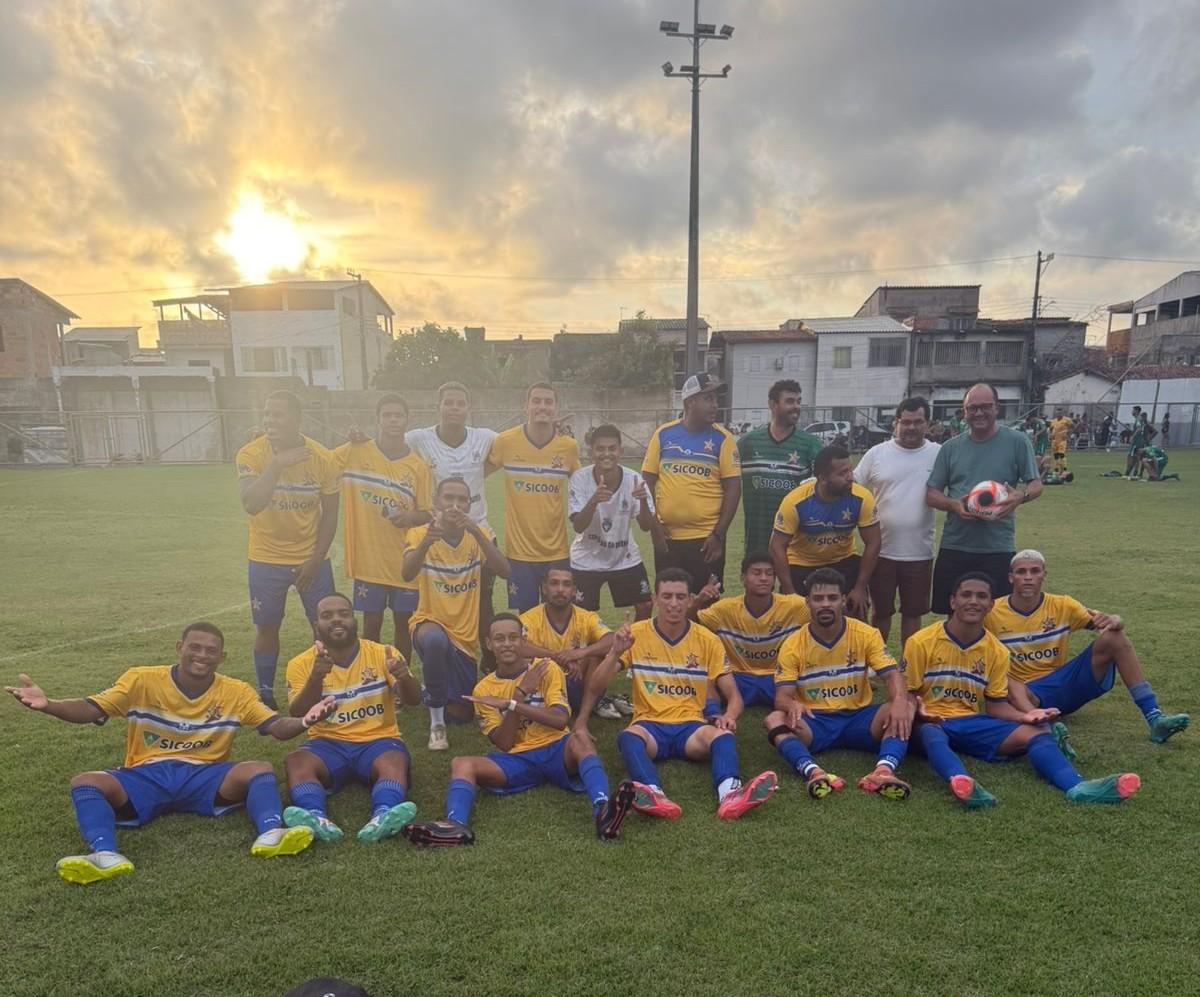 Seleção masculina de Conceição da Barra, ES, conquista duas vitórias e mantém boa fase nas competições regionais