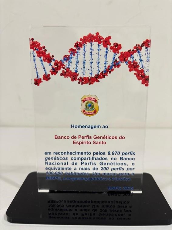 Polícia Científica do Espírito Santo ultrapassa marca de 200 perfis genéticos por 100 mil habitantes