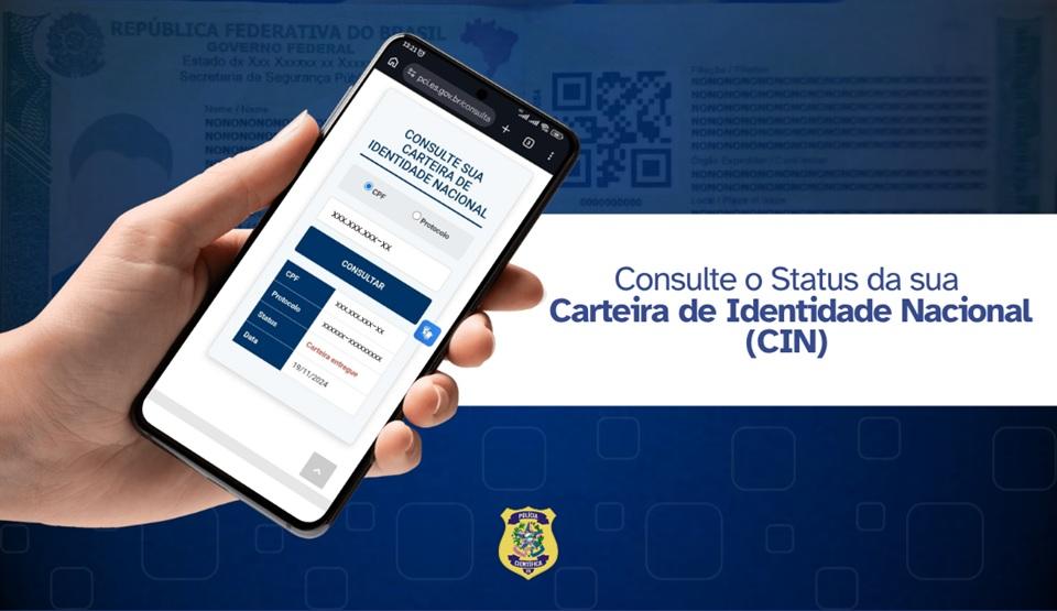 Polícia Científica do Espírito Santo divulga novo link para consulta da Carteira de Identidade