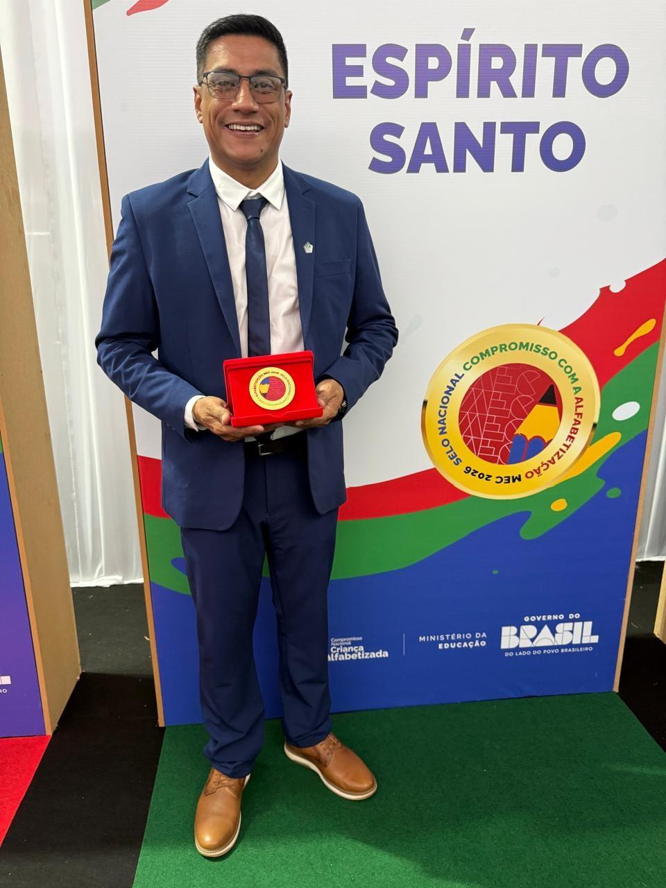 Educação de Pedro Canário, no ES, é premiada pelo segundo ano consecutivo em Brasília