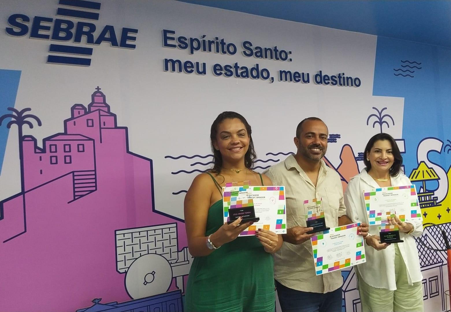 Conheça os vencedores da etapa estadual do Prêmio Educador Transformador
