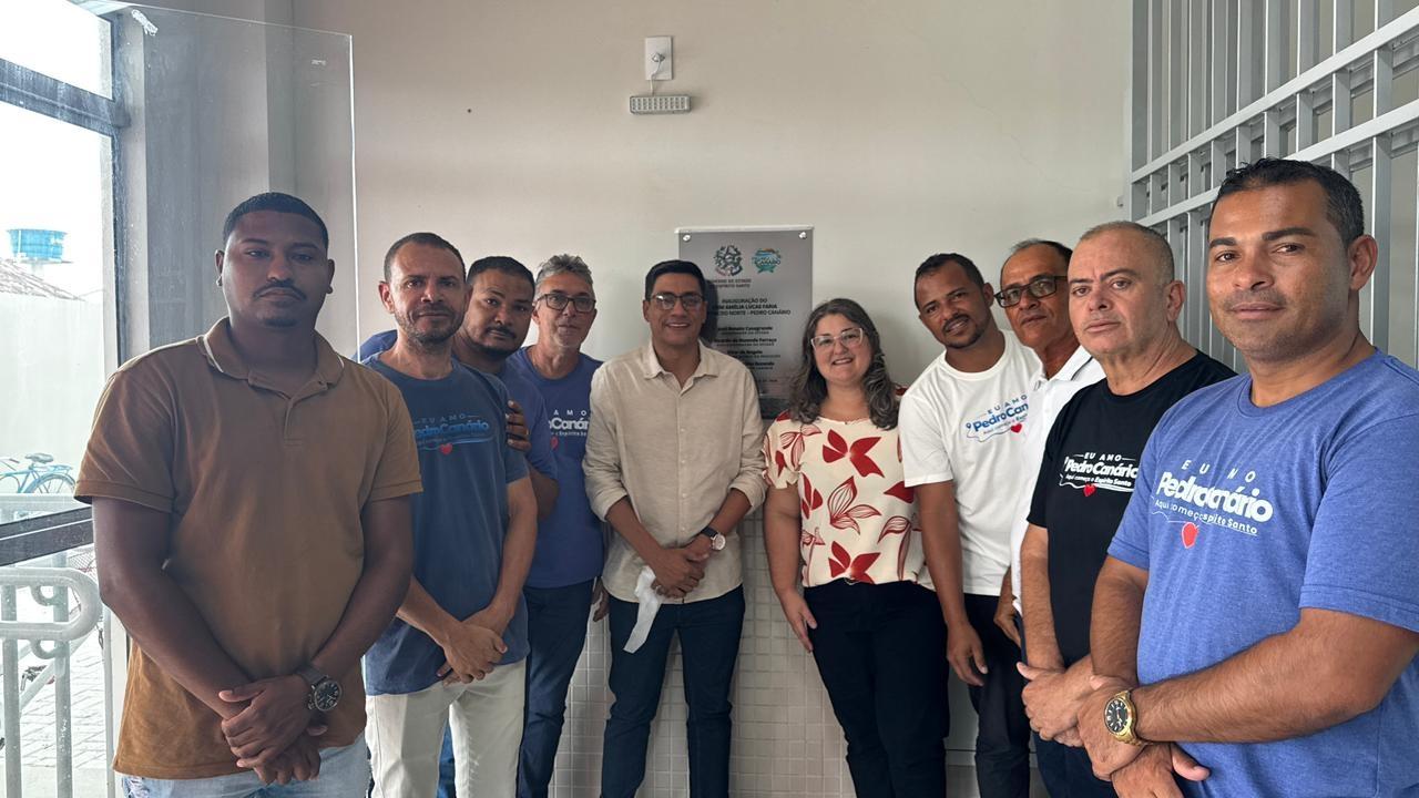 Prefeito Kleilson Rezende inaugura CEIM Amélia Lucas Faria, no distrito de Cristal do Norte, em Pedro Canário, ES