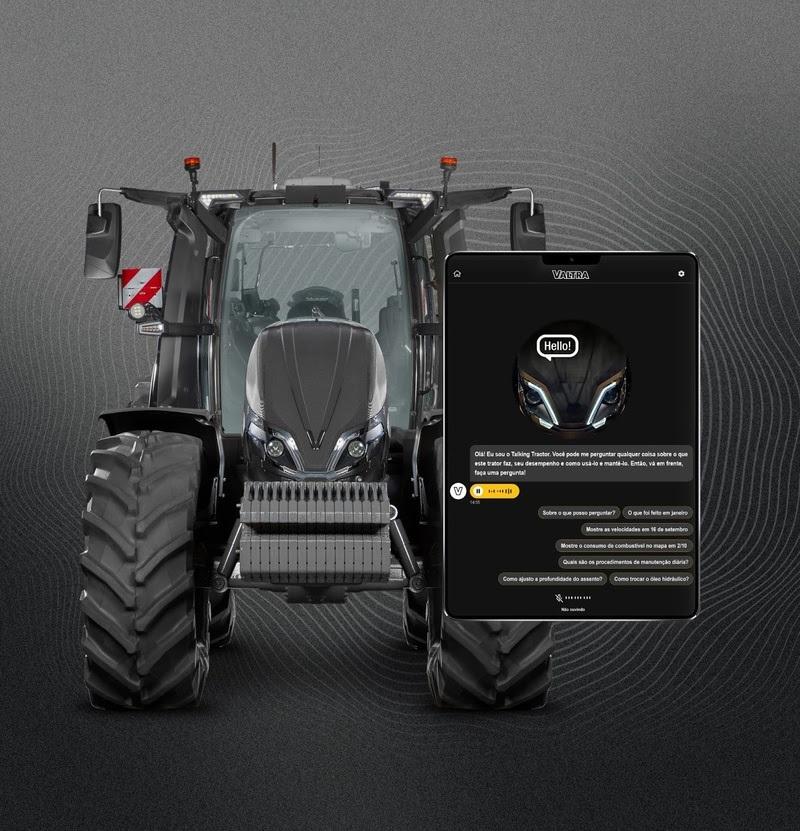 Valtra apresenta na Agrishow 2026 o “Talking Tractor”, máquina que interage com o produtor por voz e texto 