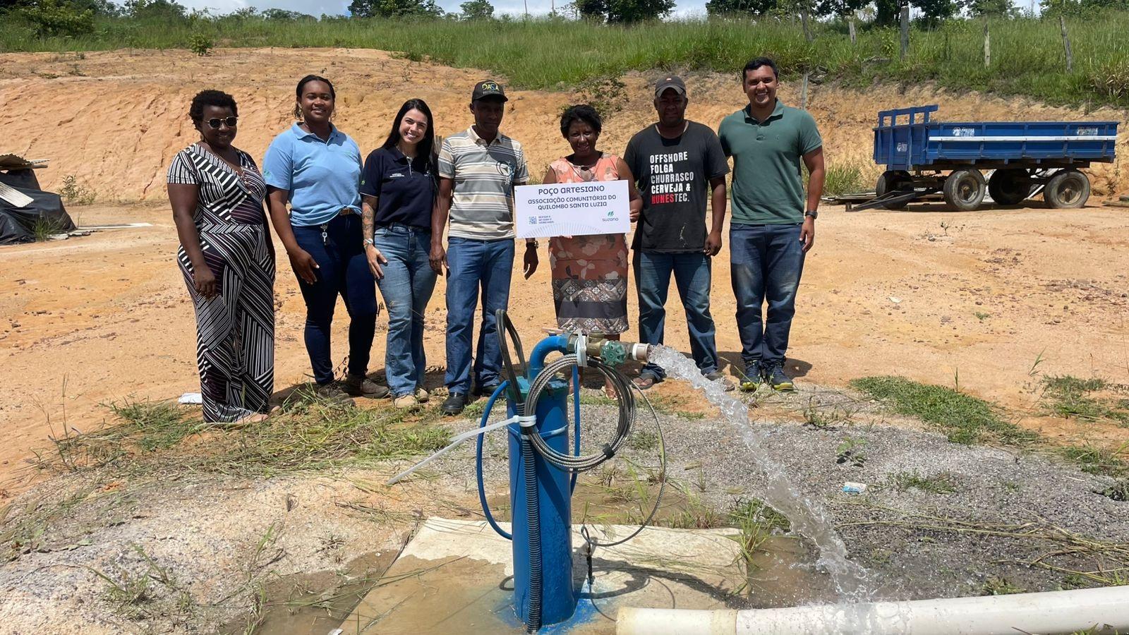 Suzano contribui para ampliação do acesso à água em comunidades rurais do Norte do Espírito Santo