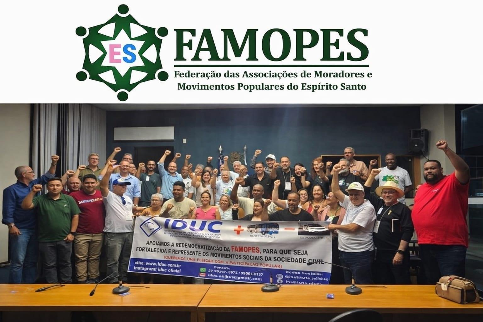 Assembleia Geral ratifica vacância e democratiza a FAMOPES