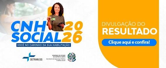 Detran/ES divulga a lista de 9 mil selecionados no CNH Social 2026