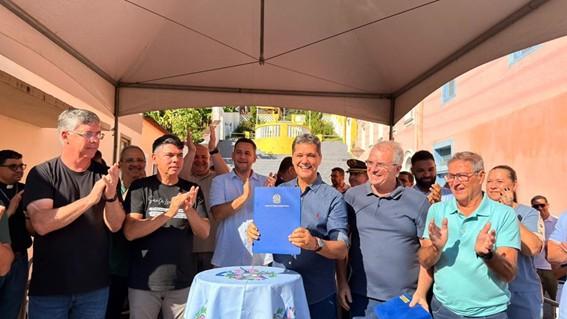 Governador do Espírito Santo, Ricardo Ferraço, realiza entregas em Santa Leopoldina nas áreas de infraestrutura rural e cultura