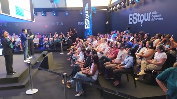 Primeiro dia do ESTour impressiona pela grandiosidade e experiências imersivas no turismo capixaba