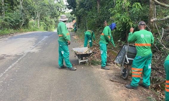 Caminhos do Campo segue com ações de conservação de estradas rurais do Sul do Espírito Santo