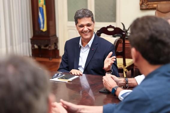 Governador do Espírito Santo, Ricardo Ferraço, realiza primeira reunião de trabalho com o secretariado no Palácio Anchieta