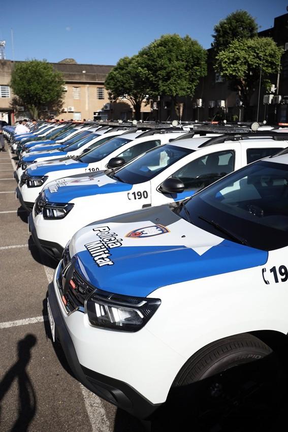 Governador Ricardo Ferraço, entrega 115 novas viaturas semiblindadas à Polícia Militar do Espírito Santo