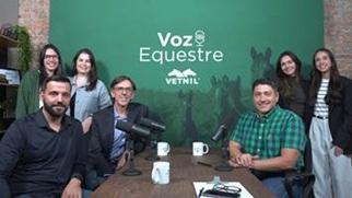 Podcast Voz Equestre destacou no mês de abril temas relevantes para a medicina veterinária e para o manejo de cavalos