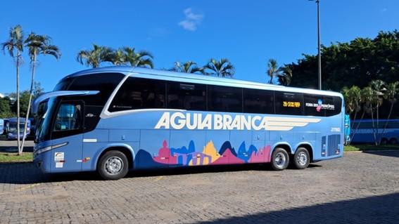 Viação Águia Branca apoia Feira dos Municípios 2026 com desconto exclusivo e ônibus especiais no Espírito Santo