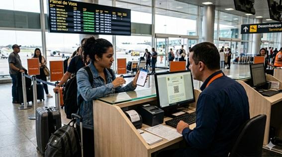 ANAC orienta aéreas a aceitar certidões digitais após recusas em embarques no Espírito Santo