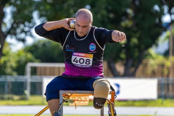 Atleta do Espírito Santo conquista dois ouros no Meeting Paralímpico no Piauí