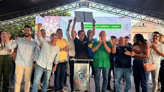 Governador Ricardo Ferraço anuncia investimentos e entrega obras em São Mateus, ES