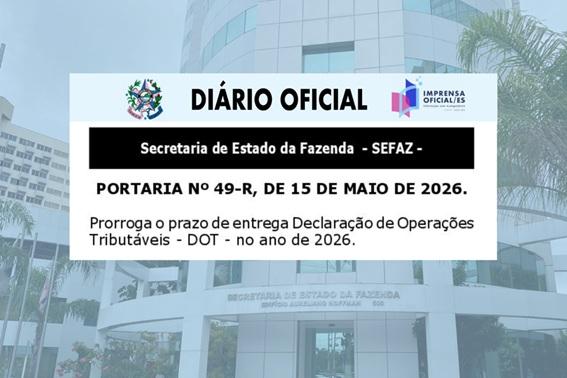 Declaração de Obrigações Tributárias pode ser entregue até o dia 31 de maio
