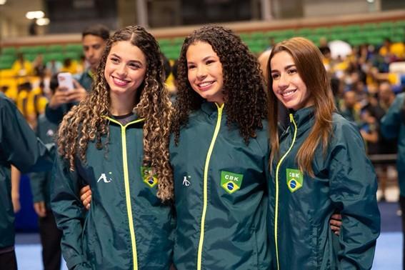 Trio de caratecas do Espírito Santo disputa Pan-Americano de karatê sênior