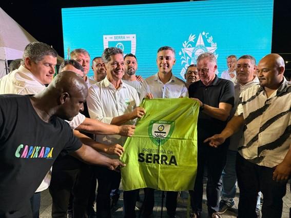 Governador Ricardo Ferraço inaugura obras do Binário de Novo Horizonte e autoriza construção de CMEI na Serra, ES