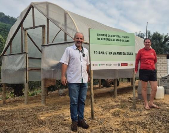 Projeto Mulheres do Cacau implanta sistemas agroflorestais e unidades de beneficiamento de amêndoas, no Espírito Santo